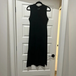 Universal thread black cotton dress